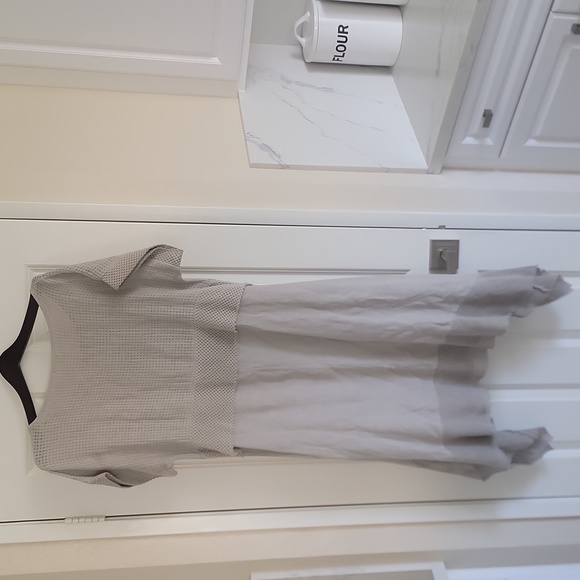 New..CONTESSA TERESA MASE IN ITALY DRESS..SAND COLOR - Picture 5 of 5